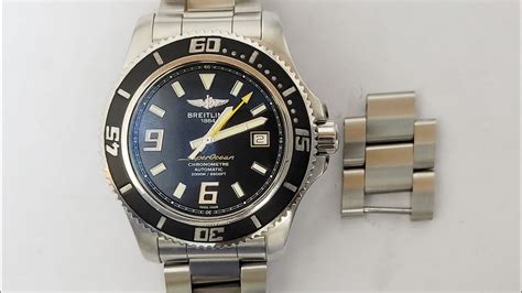 breitling 130e bracelet|how to adjust breitling bracelet.